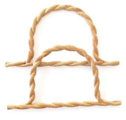 Angel Çanta Aksesuar Bambu Görünümlü Plastik Çanta Sapı B12 - Angel Çanta Aksesuar