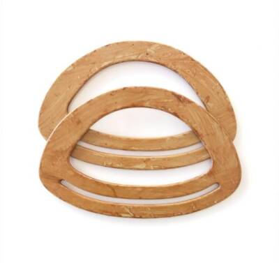 Angel Çanta Aksesuar Bambu Görünümlü Plastik Çanta Sapı B13 - 1