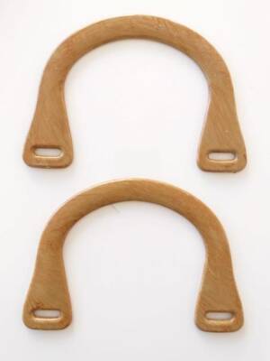 Angel Çanta Aksesuar Bambu Görünümlü Plastik Çanta Sapı B21 - 1