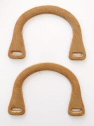 Angel Çanta Aksesuar Bambu Görünümlü Plastik Çanta Sapı B21 - Angel Çanta Aksesuar