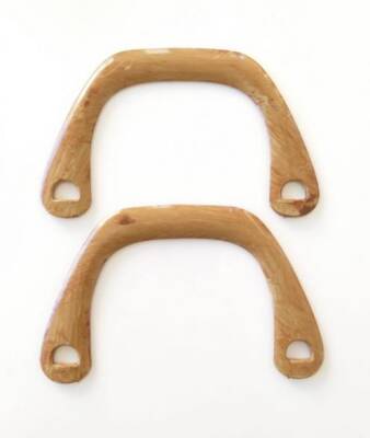 Angel Çanta Aksesuar Bambu Görünümlü Plastik Çanta Sapı B22 - 1