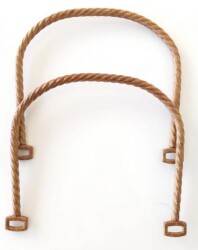 Angel Çanta Aksesuar Bambu Görünümlü Plastik Çanta Sapı B27 - Angel Çanta Aksesuar