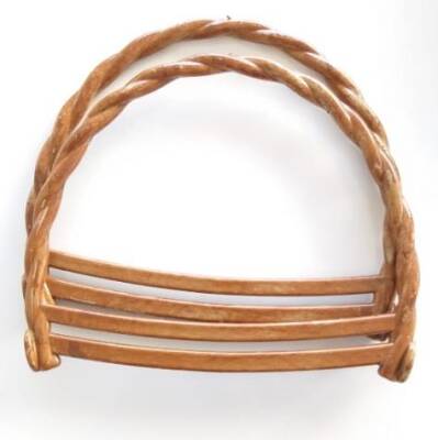 Angel Çanta Aksesuar Bambu Görünümlü Plastik Çanta Sapı B8 - 1