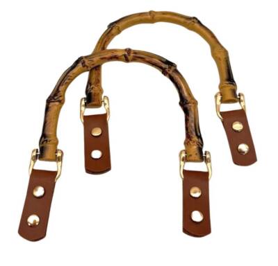 Angel Çanta Aksesuar Troklu Taba Derili Plastik Çanta Sapı - 1