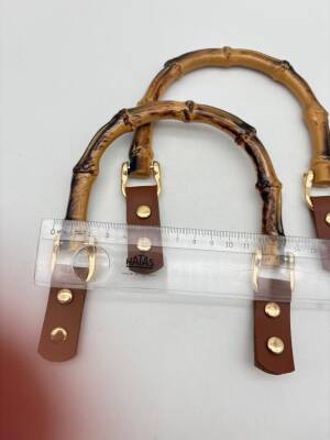 Angel Çanta Aksesuar Troklu Taba Derili Plastik Çanta Sapı - 2