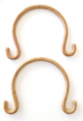 Bambu görünümlü plastik çanta sapı B24 - Angel Çanta Aksesuar