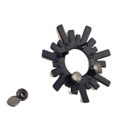 Angel Çanta Aksesuar Plastik Güneş Model Süs Light Gold Renk - 3