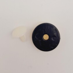 Angel Çanta Aksesuar Plastik İnci Model Süs Light Gold Renk - 2