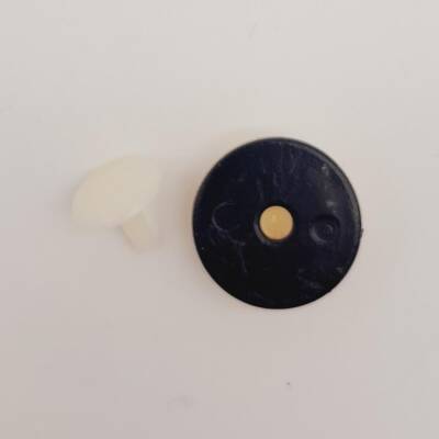 Angel Çanta Aksesuar Plastik İnci Model Süs Light Gold Renk - 2