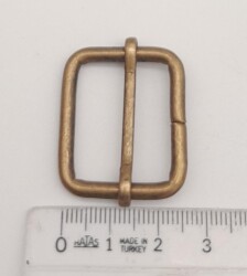 Angel Çanta Aksesuar 2.5x2 Cm Antik Renk Ayarlama Aparatı Sürgüt - 3