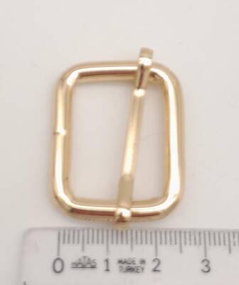 Angel Çanta Aksesuar 2.5x2 Cm Light Gold Renk Ayarlama Aparatı Sürgüt - 3