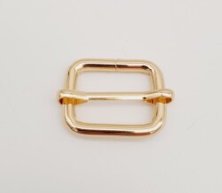 Angel Çanta Aksesuar 2.5x2 Cm Light Gold Renk Ayarlama Aparatı Sürgüt - Angel Çanta Aksesuar