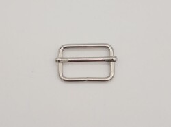 Angel Çanta Aksesuar 3x2 Cm Gümüş Renk Ayarlama Aparatı Sürgüt - Angel Çanta Aksesuar