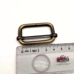 Angel Çanta Aksesuar Antik Renk 4 Cm Çanta Tokası, Ayarlama Aparatı - Angel Çanta Aksesuar