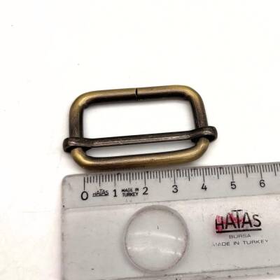 Angel Çanta Aksesuar Antik Renk 4 Cm Çanta Tokası, Ayarlama Aparatı - 1