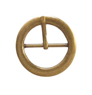 Angel Çanta Aksesuar Antik Yuvarlak Toka - 1