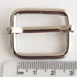 Angel Çanta Aksesuar Ayarlama Aparatı Sürgüt 2,5 Cm Gümüş - Angel Çanta Aksesuar