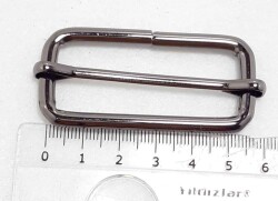 Angel Çanta Aksesuar Füme Renk 5X2 Cm Ayarlama Aparatı . - Angel Çanta Aksesuar