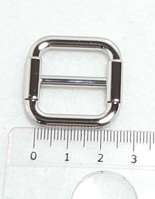 Angel Çanta Aksesuar Gümüş Renk 2X2 Cm Ayarlama Aparatı . - 1