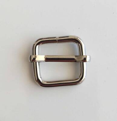 Angel Çanta Aksesuar Gümüş Renk 2X2 Cm Ayarlama Aparatı (Sürgüt) - 1