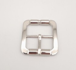 Angel Çanta Aksesuar Gümüş Renk 3.5 Cm Kare Çanta Tokası - Angel Çanta Aksesuar