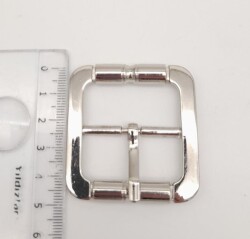 Angel Çanta Aksesuar Gümüş Renk 3.5 Cm Kare Çanta Tokası - 3