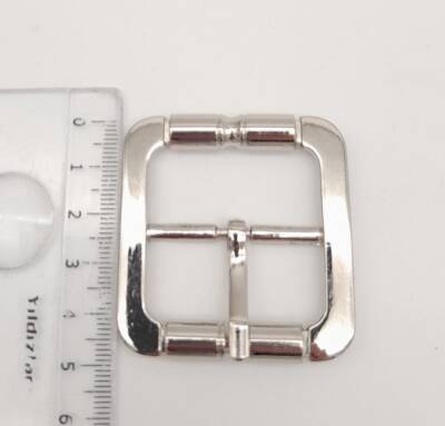 Angel Çanta Aksesuar Gümüş Renk 3.5 Cm Kare Çanta Tokası - 3