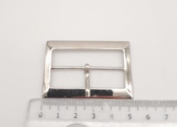 Angel Çanta Aksesuar Gümüş Renk 4.5 Cm Dikdörtgen Çanta Tokası - 3