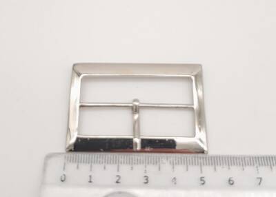 Angel Çanta Aksesuar Gümüş Renk 4.5 Cm Dikdörtgen Çanta Tokası - 3