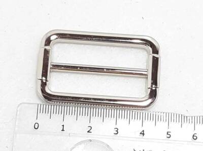 Angel Çanta Aksesuar Gümüş Renk 4X2 Cm Ayarlama Aparatı . - 1