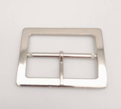 Angel Çanta Aksesuar Gümüş Renk 5 Cm Dikdörtgen Çanta Tokası - 1