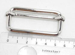 Angel Çanta Aksesuar Gümüş Renk 5X2 Cm Ayarlama Aparatı . - Angel Çanta Aksesuar