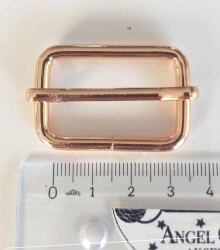 Angel Çanta Aksesuar Light Gold Renk 3 Cm Ayarlama Aparatı (Sürgüt) - Angel Çanta Aksesuar