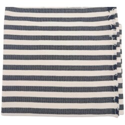 Angel Çanta Aksesuar Balıksırtı Siyah Çizgili Keten Çanta Yapım Kumaşı - Angel Çanta Aksesuar