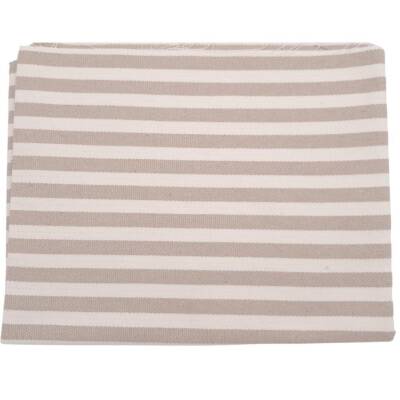 Angel Çanta Aksesuar Balıksırtı Vizon Çizgili Keten Çanta Yapım Kumaşı - 1