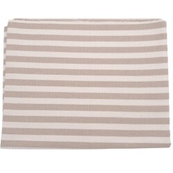 Angel Çanta Aksesuar Balıksırtı Vizon Çizgili Keten Çanta Yapım Kumaşı - Angel Çanta Aksesuar