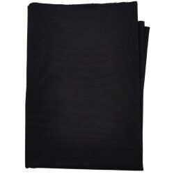 Angel Çanta Aksesuar Kanvas Çanta Yapım Kumaşı Siyah Renk - 1