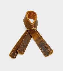 Angel Çanta Aksesuar 35X2 Cm Gerçek Deri Çift Sap Cazy Oil Hardal Sarı - Angel Çanta Aksesuar