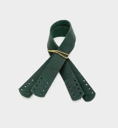 Angel Çanta Aksesuar 35X2 Cm Gerçek Deri Çift Sap Cazy Oil Yeşil - Angel Çanta Aksesuar