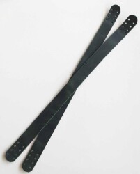 Angel Çanta Aksesuar 35X2 Cm Gerçek Deri Çift Sap Cazy Oil Yeşil - 2