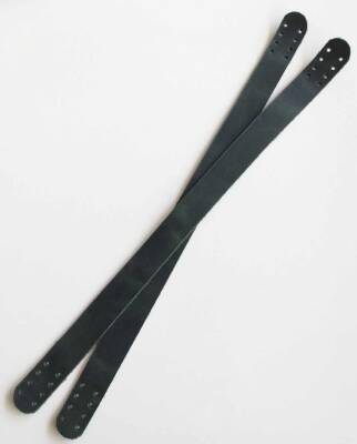 Angel Çanta Aksesuar 35X2 Cm Gerçek Deri Çift Sap Cazy Oil Yeşil - 2