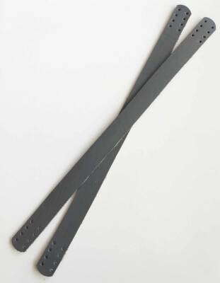 Angel Çanta Aksesuar 35X2 Cm Gerçek Deri Çift Sap Gri - 2