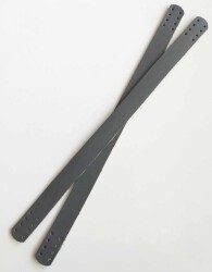 Angel Çanta Aksesuar 35X2 Cm Gerçek Deri Çift Sap Gri - 2