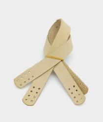 Angel Çanta Aksesuar 35X2 Cm Gerçek Deri Çift Sap Ham Renk - Angel Çanta Aksesuar