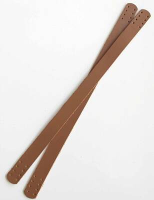 Angel Çanta Aksesuar 35X2 Cm Gerçek Deri Çift Sap Sütlü Kahve - 1