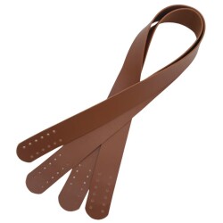 Angel Çanta Aksesuar 60x3 cm Suni Deri Taba Renk Çift Sap - 3