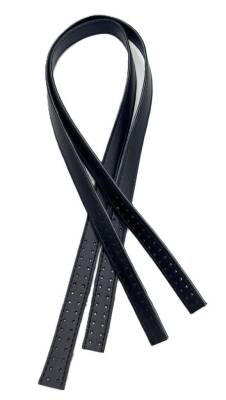 Angel Çanta Aksesuar 80x2 cm Siyah Renk 16 Delikli Model Çift Çanta Sapı - 1