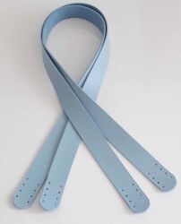 Angel Çanta Aksesuar 80X2.5 Cm, Bebe Mavi Suni Deri Çanta Sapı - Angel Çanta Aksesuar