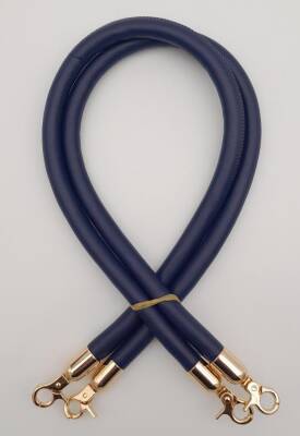 Angel Çanta Aksesuar Çift Kordon Çanta Sapı Lacivert Renk Light Gold Metalli - 1