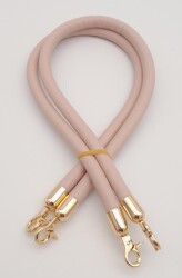 Angel Çanta Aksesuar Çift Kordon Çanta Sapı Pudra Renk Light Gold Metalli - 2